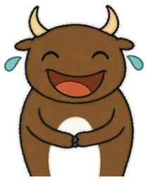 Buwa: face with tears of joy
